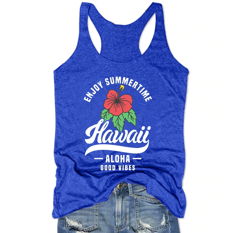 

Aloha Womens Tops Hawaii Aloha Shirt Summer Vacation White Top Women's Boho Sexy Top Aloha Hawaiian Cute Tops L