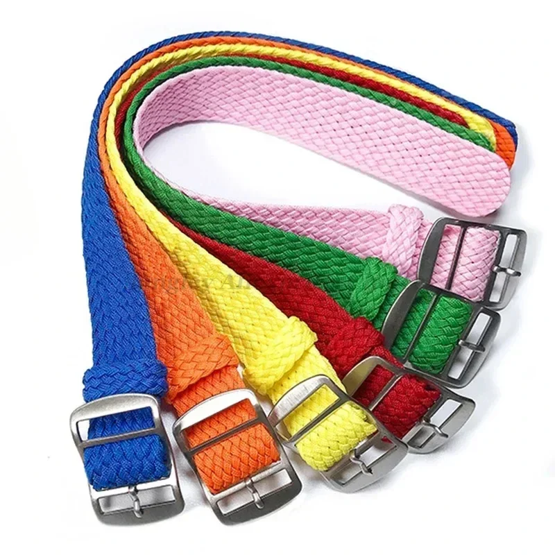 Versatile Fabric Woven Nylon Watch Band Wristband