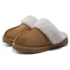 Crestar Women Winter Home Slippers Girls Warm Comfortable Fur Slippers Indoor Non-slip Shoes With Soft Soles Bedroom Slippers 1