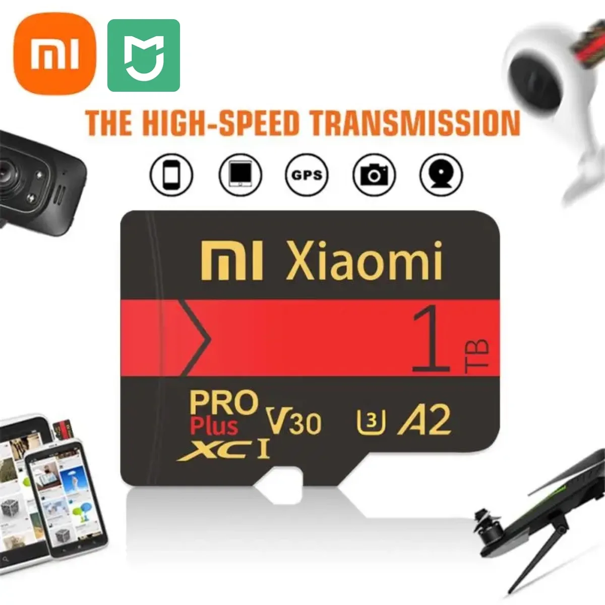 Xiaomi Mijia Micro Tf Sd Card Memory Card 1Tb 512Gb 256Gb 128Gb 64Gb Flash Memory Card Gioco Video Schede Per Smartphone/Fotocamera