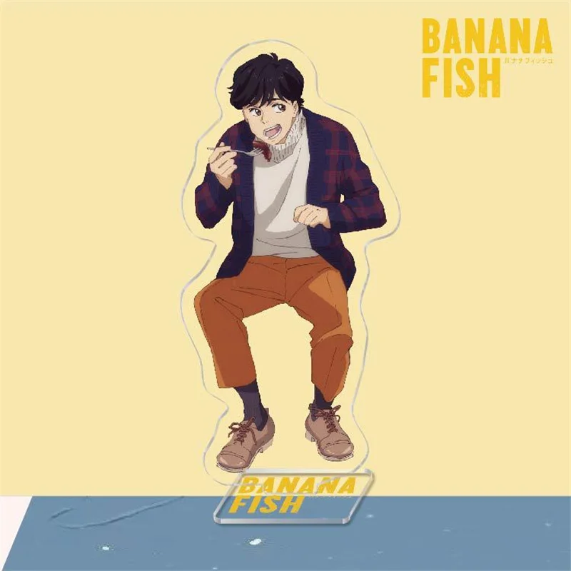 Banana Fish Anime Acrylic Standing Figure Double-Sided Clear Desk  Decoration Stand Miniature Figure Decoration 