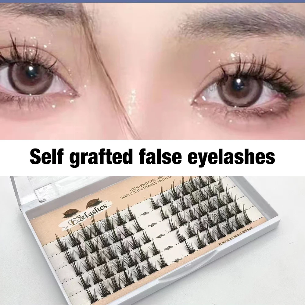 

Segmented Little Devil False Eyelashes Supernatural Novice Soft Grafted Eyelashes Comic Fairy Eyelashes Makeup Beauty