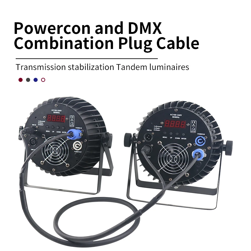 DMX Cable 5Pcs For Stage Wedding DJ Disco