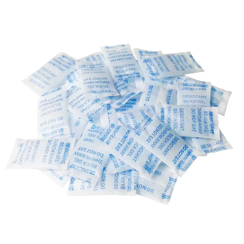 50/100pcs bags non-toxic silicone bag desiccant moisture-proof kitchen room life dehumidifier accessories moisture absor 4