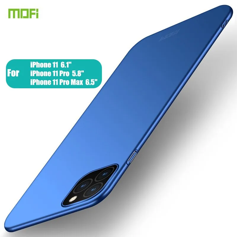 Per Iphone 11 Custodia Protettiva Rigida Custodia Nera Capas Mofi Originale Per Iphone 11 Pro Max