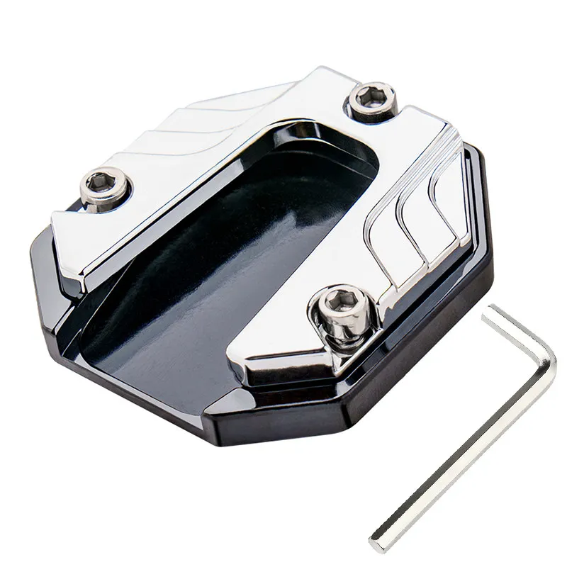 Motorcycle Kickstand Extender Foot Pad Support Plate