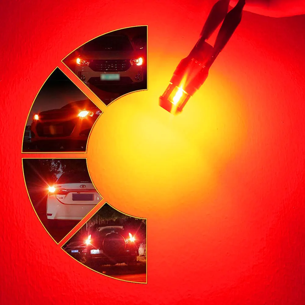 VANSSI 2pcs Ba15S P21W 7506 1156 LED ����, ���� �����Ʈ ���� ���� �� ��ȣ, �극��ũ, ���� ����Ʈ ���׷��̵� 3497 1141 1073