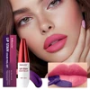 3 Colors Lip Stain Color Peel-Off Stick Set Long-lasting Waterproof Pink Liquid Lip Gloss No Fading And Non-stick Cup Lip Gloss 5