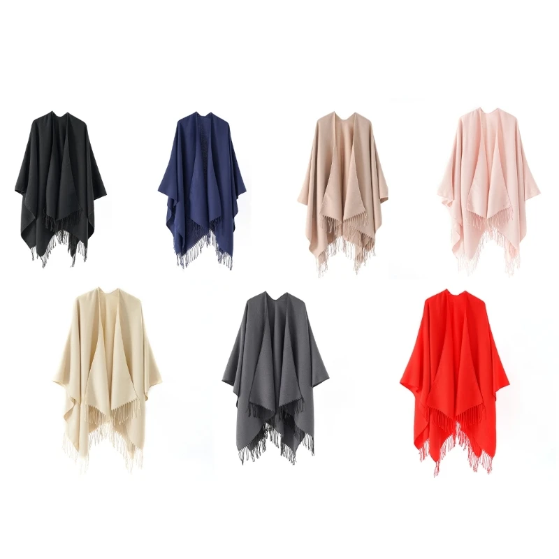

Women Cashmere Shawl Scarf Women Winter Warm Pashmina Wrap Tassels Cashmere Scarf Thick Foulard Large Blanket