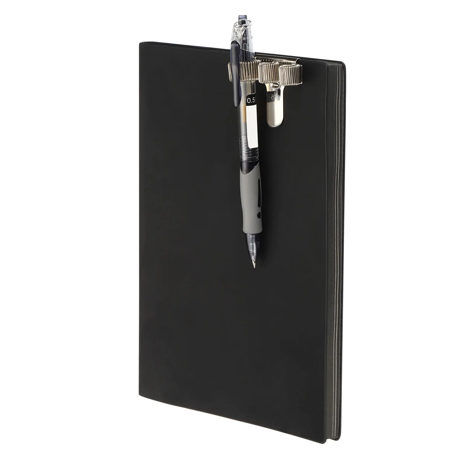 2/3/4Pcs Single/Double/Triple Hole Metal Spring Pen Holder With Pocket Clip for Doctors Nurse Uniform Office