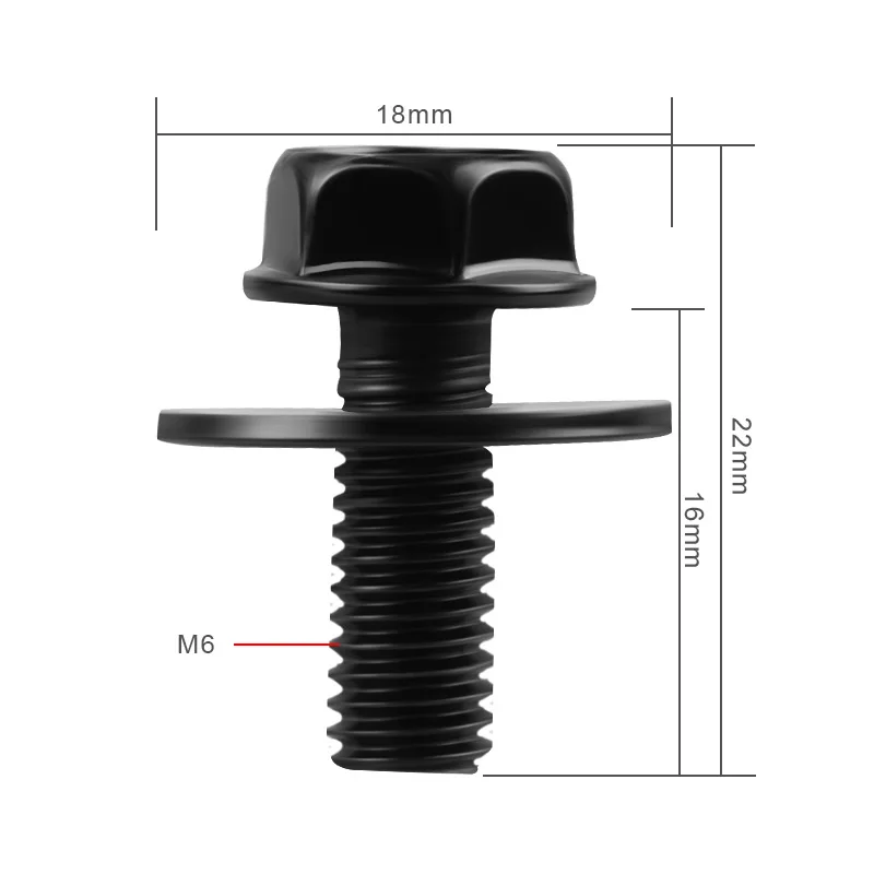 Car Screws Auto Fasteners Body Bolts 20x