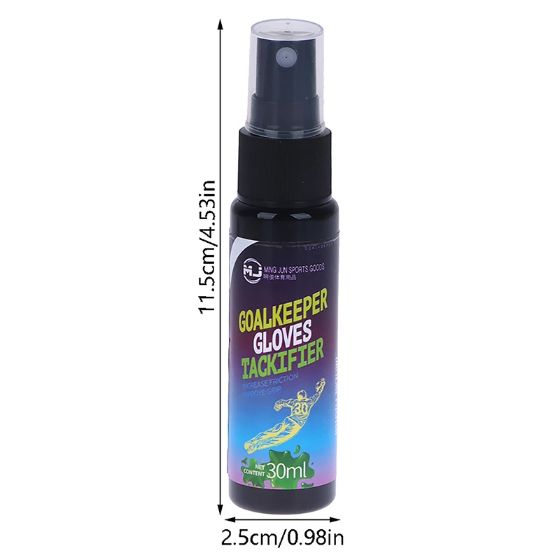Football Grip Spray 1Pc 30ml For Goalkeeping Gloves Non-slip Enhanced Sticky Baseball Replacement Glove Glue