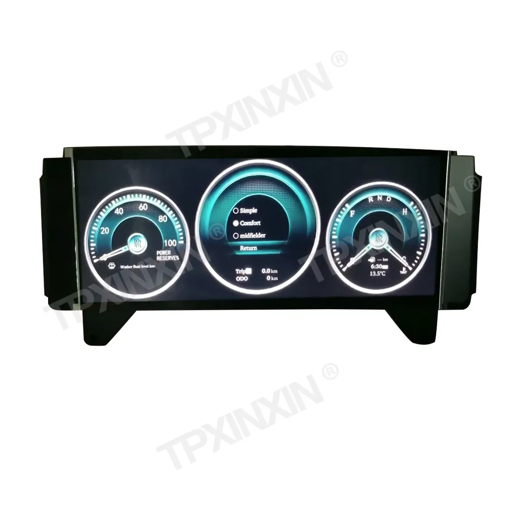 Cluster Digitale Lcd Per Auto Per Rolls-Royce Virtual Cockpit Speed Meter Head Unit Accessori Per Auto Display Cruscotto Per Auto Head Up Auto