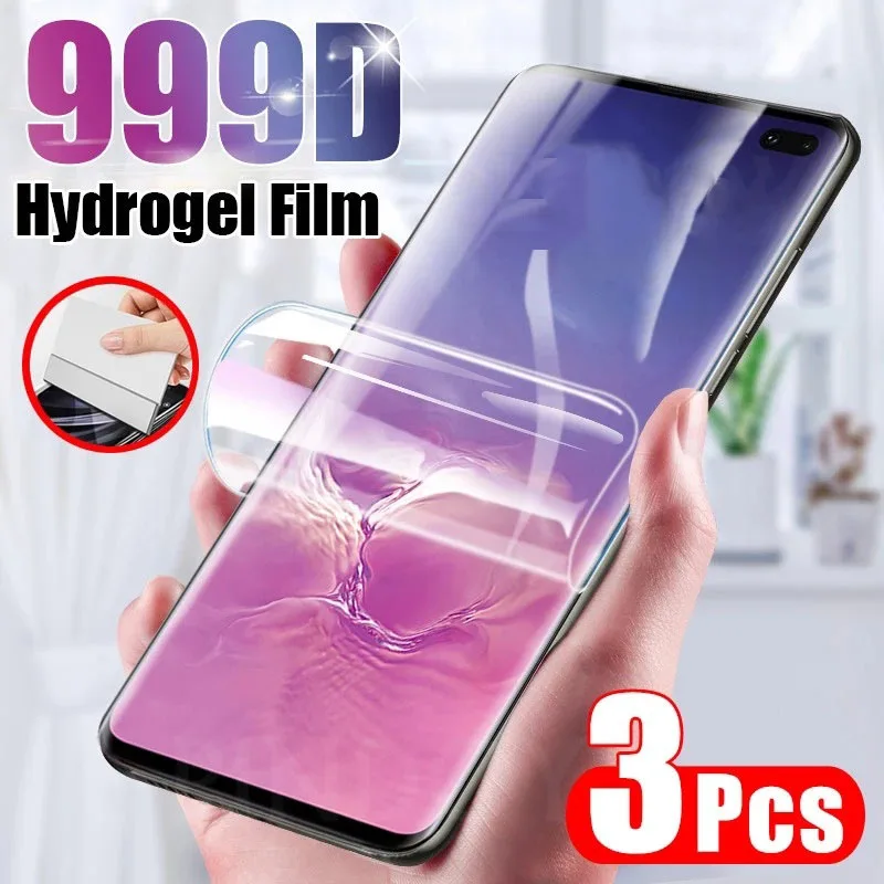 

Гидрогелевая пленка для Samsung F42 F52 5G F22 F12 F02S F62, защитная пленка для Samsung Galaxy F13 F23, Защитная пленка для экрана, 3 шт.