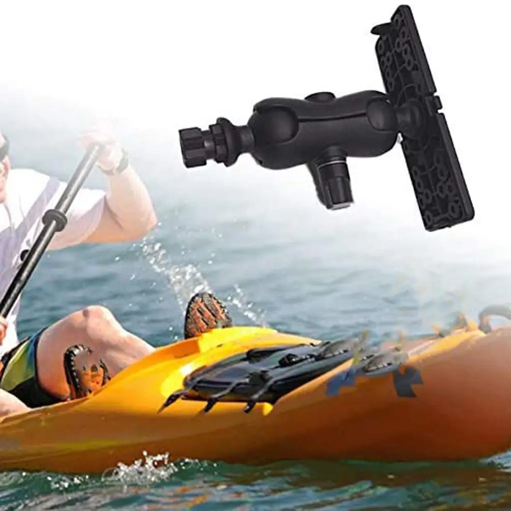 Fish Mount Nylon Kayak Ball-Mount Holder Support Bracket Install