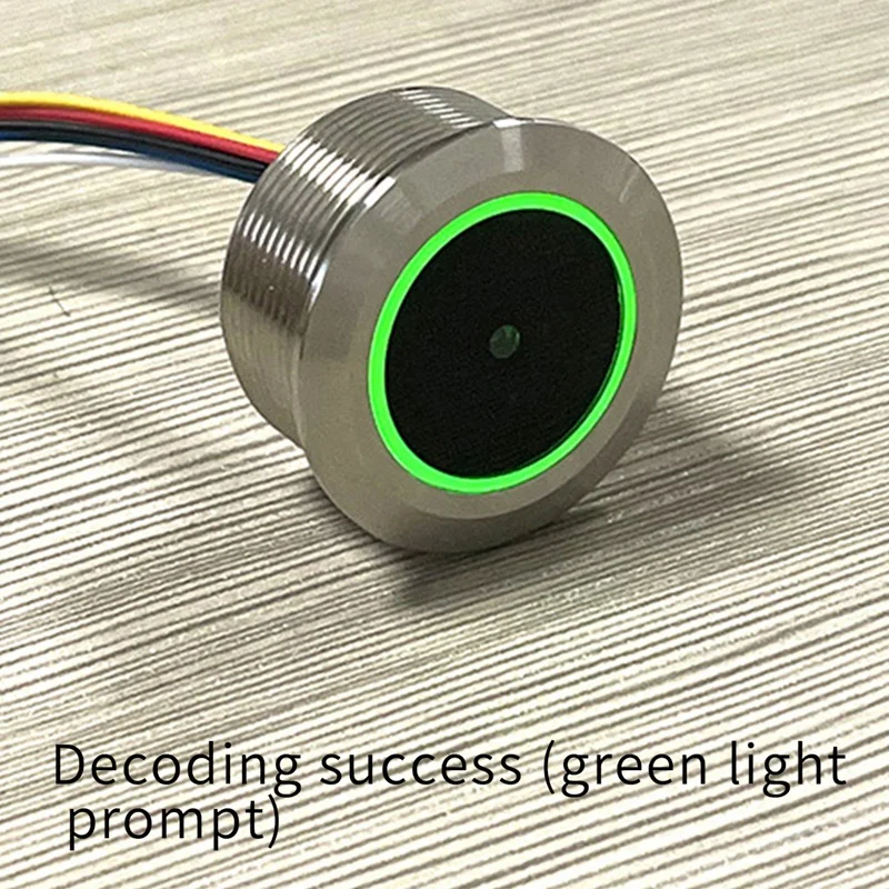 GM861 Metal LED Control Ring Indicator Light UART Interface 1D/2D Bar Code QR Code Barcode Reader Module 2