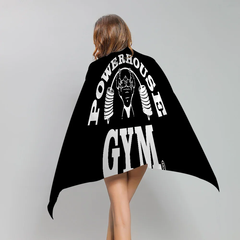 Powerhouse Gym Towel Microfiber Beach Towel Absorbent Quick dry Soft Yoga Swimming Resort Mountain Climbing