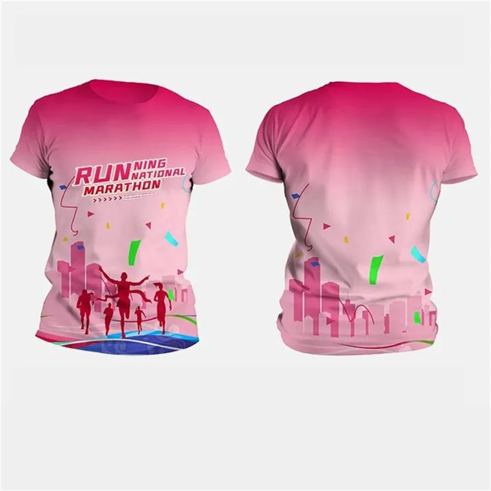 Herren T-Shirt Mit Gradient Patchwork - Slim Fit Sportshirt Für Gym & Freizeit