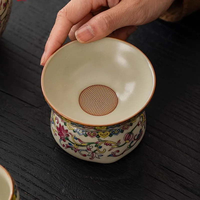 European Cute Tea Set Tableware Porcelain English Kung Fu Japanese Bowl Chinese Ceremony Tea Set Afternoon Juego De Te Teaware