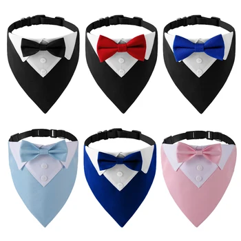 Bow Tie Dog Tuxedo Collar 1