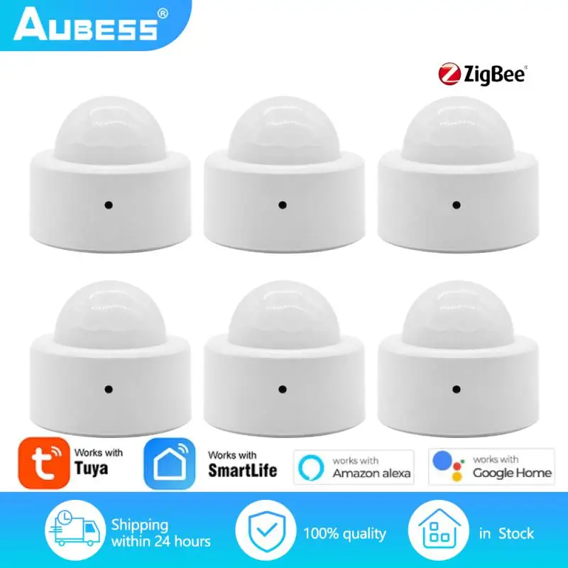 

Tuya Zigbee 3.0 Human Body PIR Motion Sensor Wireless Smart Life Home Security Protection Detector Work With Alexa Google Home