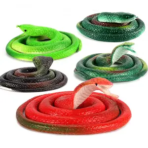 Figura de juguete de serpiente, juguete de serpiente de goma realista,  juguetes de broma, accesorios de broma, recuerdos de fiesta de Halloween