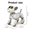 Funny RC Robot Electronic Dog Stunt Dog Voice Command Programmable Touch-sense Music Song Robot Dog Toys for Children's Gift 6