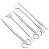 Aquarium Tools Set Scissors Tweezers Aquatic Plant Grass Trimming Stainless Fish Tank Cleaning Tools Aquarium Accessories 2