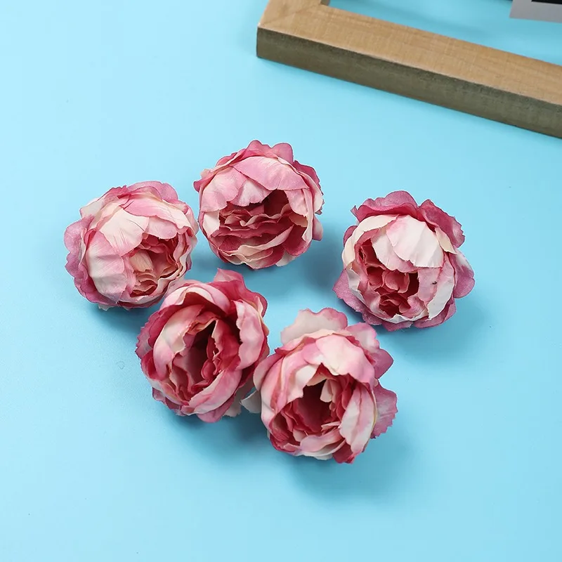 10 Stück künstliche Pfingstrosen blumen 5cm gefälschte Blumen köpfe für zu Hause Zimmer dceor Garten Hochzeit Hochzeit Dekoration DIY Geschenke Zubehör – Detail 25