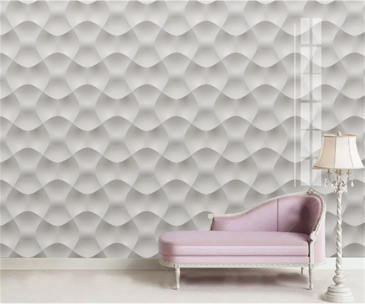 Customize any size 3D wallpaper wall painting Nordic 3D relief texture white plaster TV home decoration background wallpaper custom mural wallpaper 3d european three dimensional relief golden couple architectural background wall mural