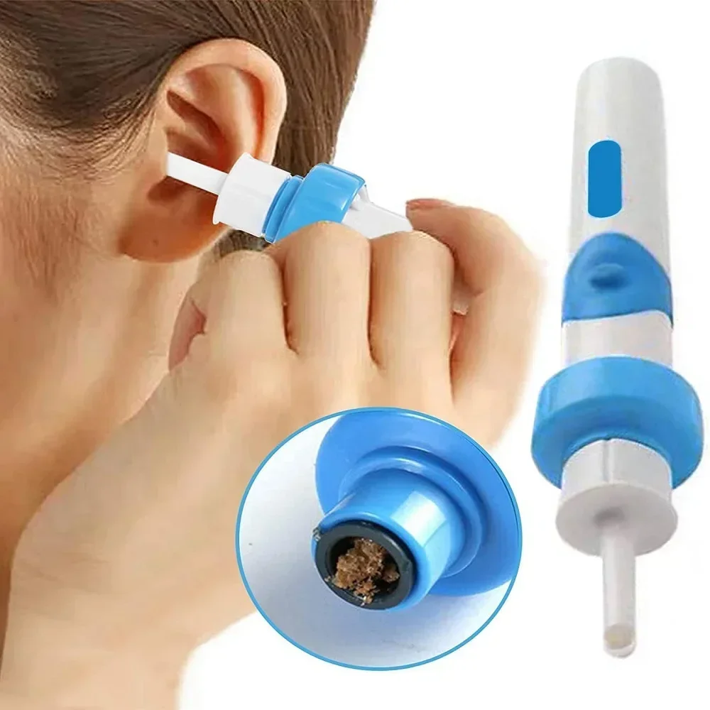 Soft ear tips for gentle cleaning included with device