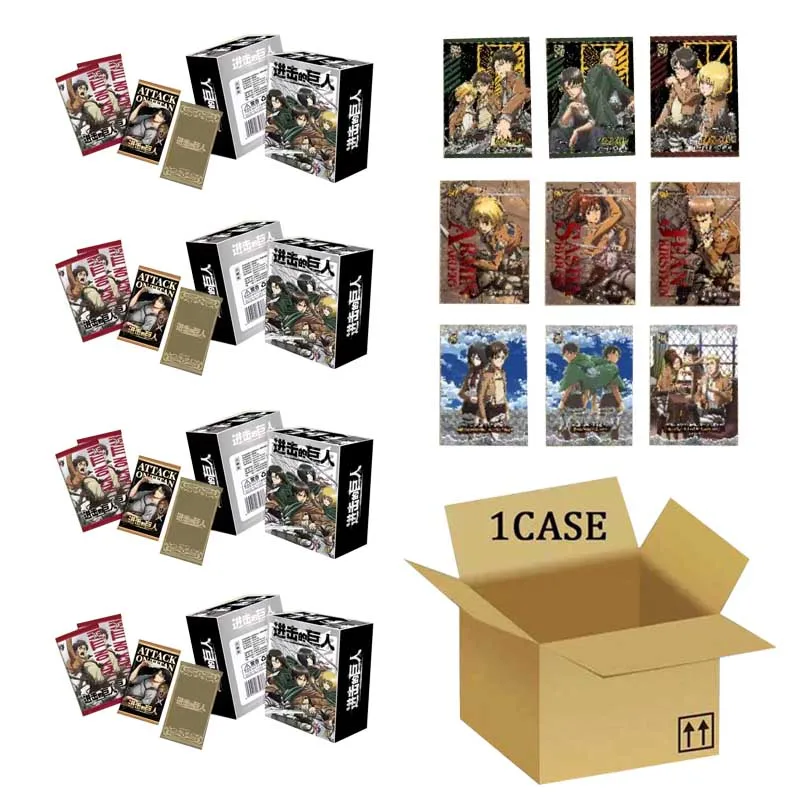 

Wholesales Attack Giant II Collection Cards Booster Anime 1case Board Games For Birthday Children