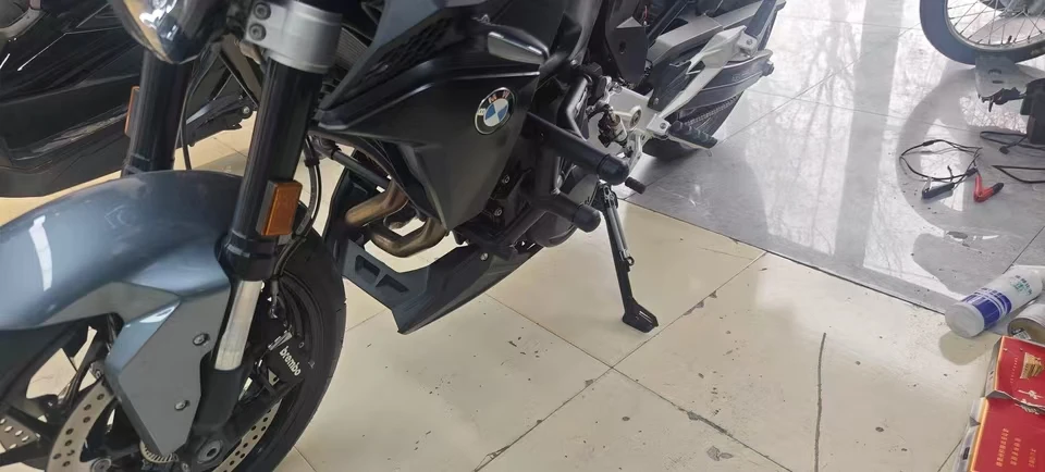 F900R F900XR Bauch Pan Schutz Unteren Motor Chassis Schutz Skid Platte Spoiler Abdeckung Für BMW F 900R 900XR 900R XR 2020-2024 – Detail 1