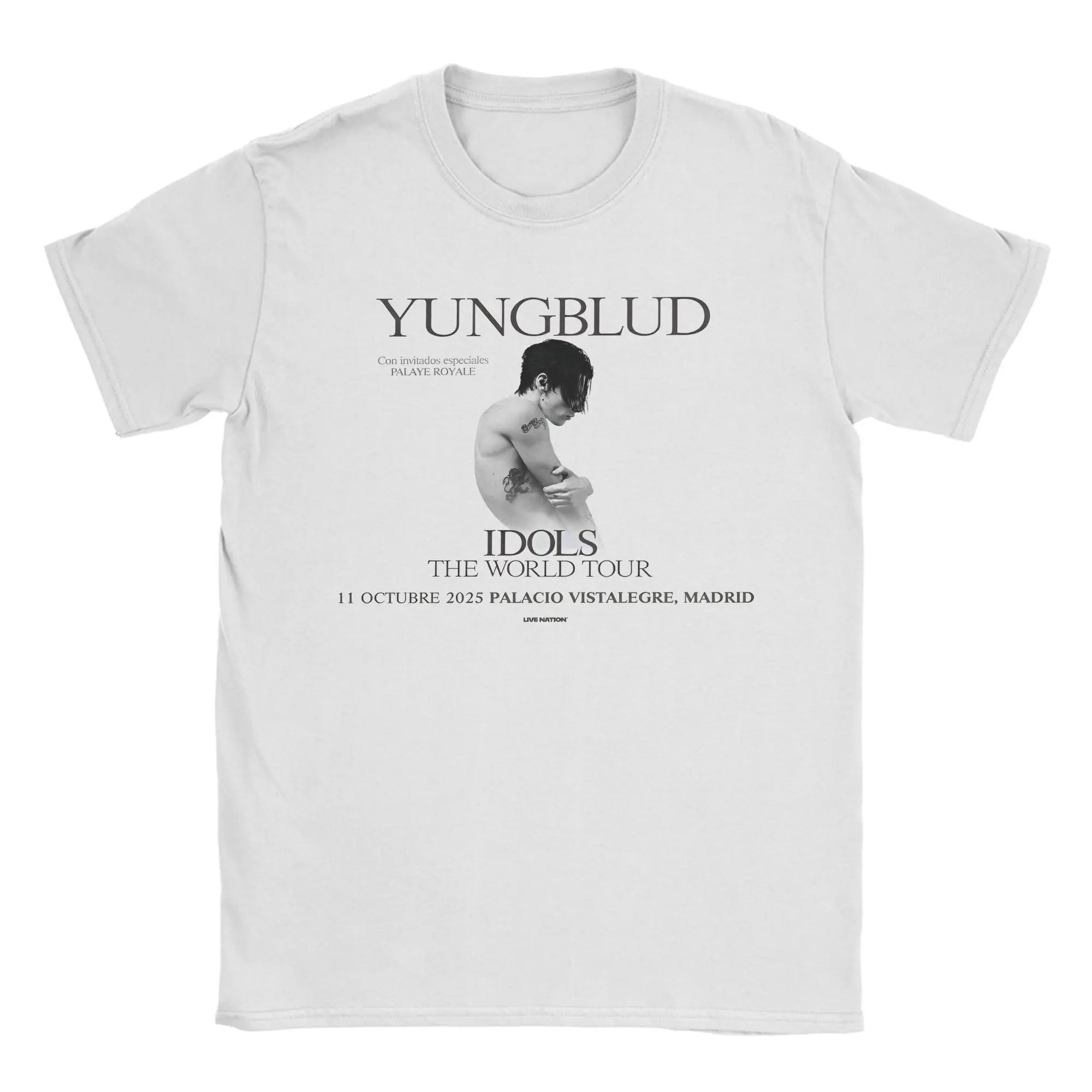 Mens T Shirt Yungblud IDOLS The World Tour 2025 T-Shirts Fashion