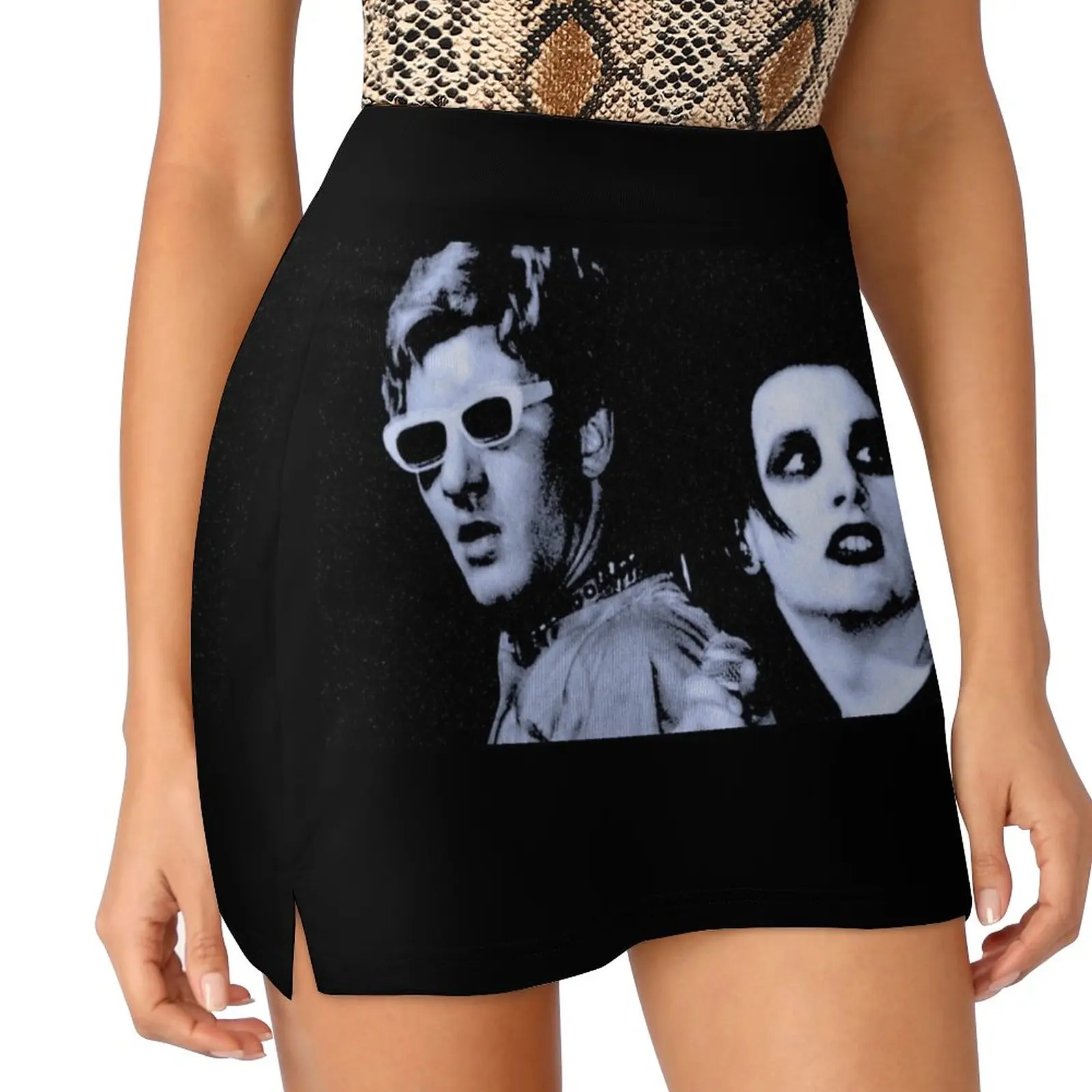 

The Damned Dave Vanian And Captain Sensible Light proof trouser skirt skirts summer 2024 woman Women's clothing