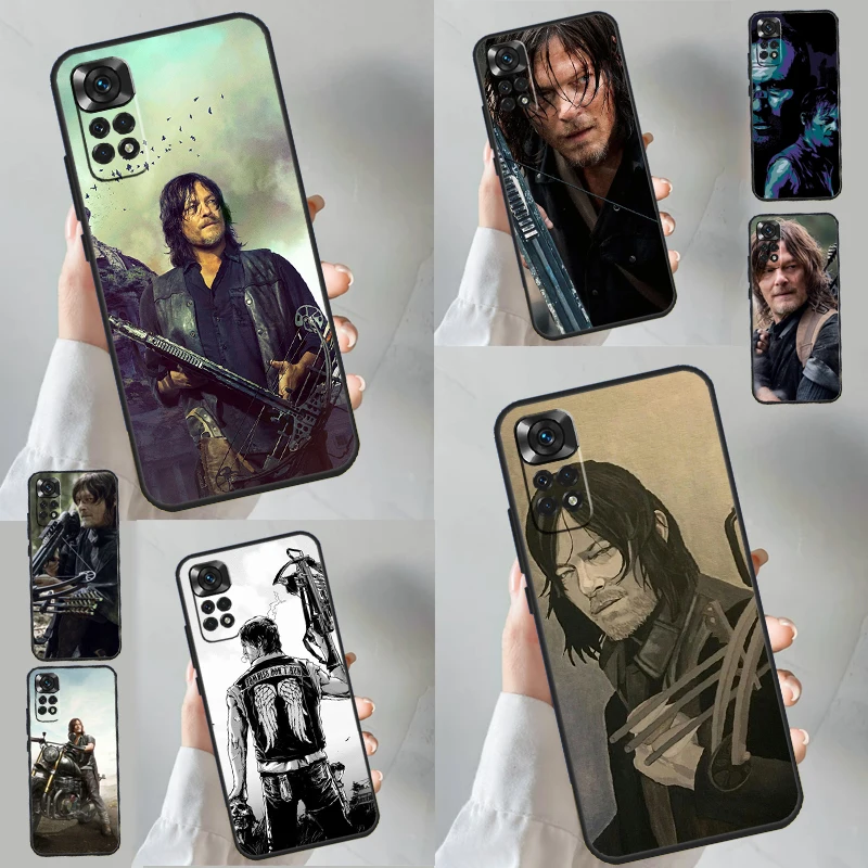 Head Case Designs Custodia The Walking Dead – Daryl Dixon Arciere, Compatibile Con Xiaomi Redmi Note 8T, Morbida Gel TPU - 6