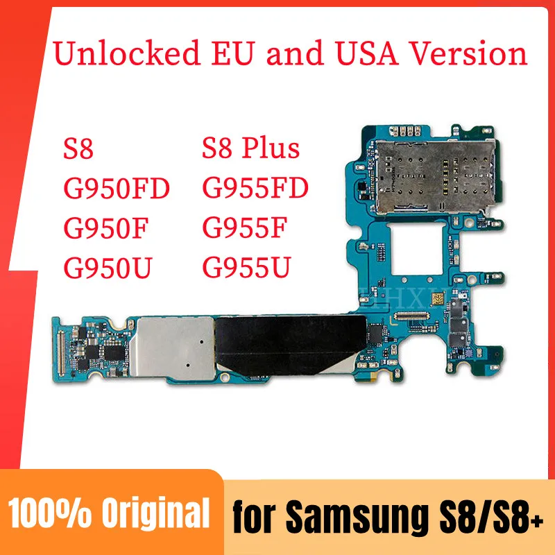 OriginalUnlockedForSamsungGalaxyS8S8PlusMotherboardReplacement