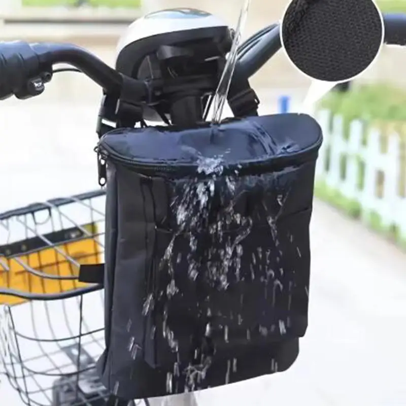 قابض دراجة متعدد الوظائف بسعة كبيرة، وحدة تخزين بس...