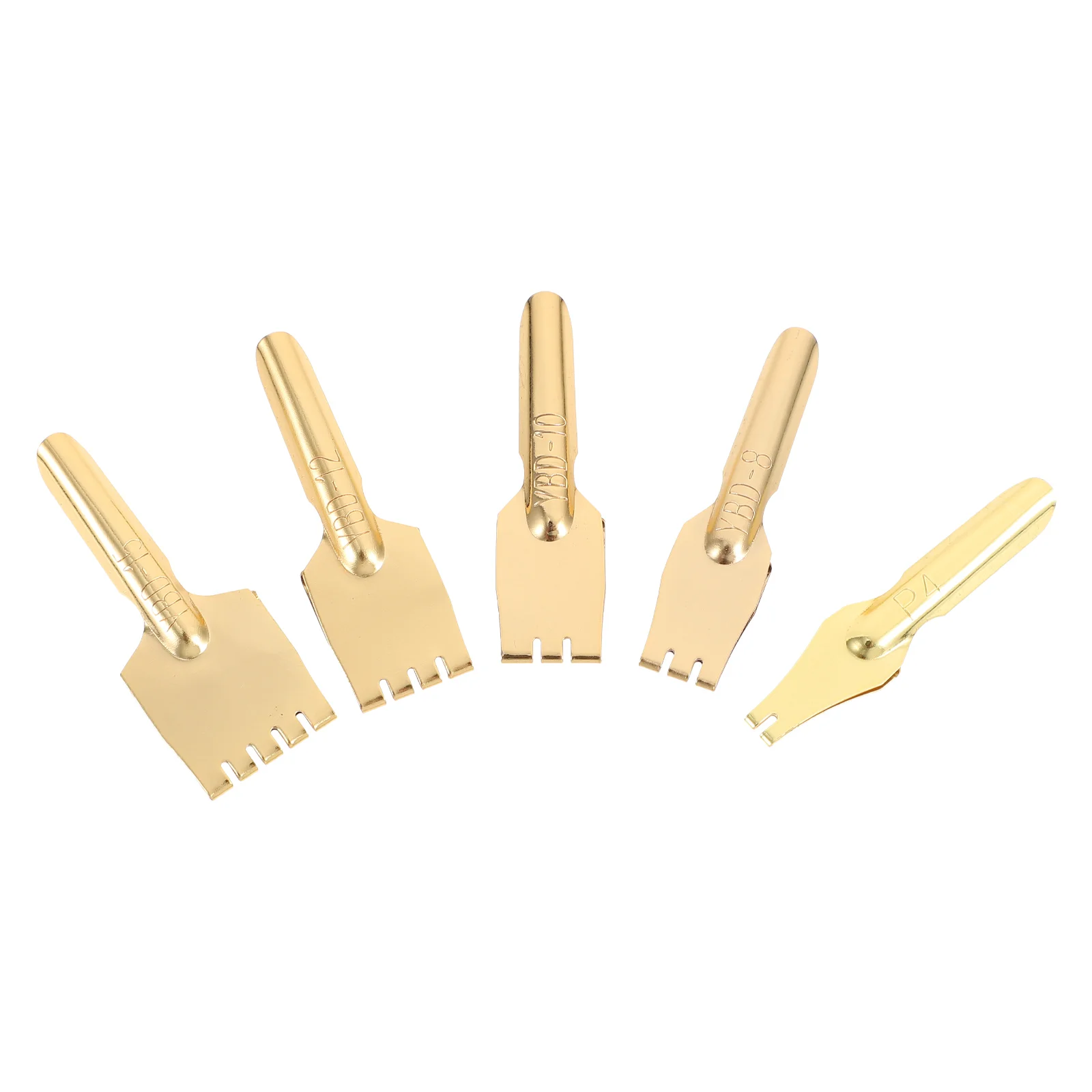 

5 Pcs Tibetan Fountain Pen Flat Head Tips Pens Replacement Vintage Writing Brass Accessories for Supplies Points