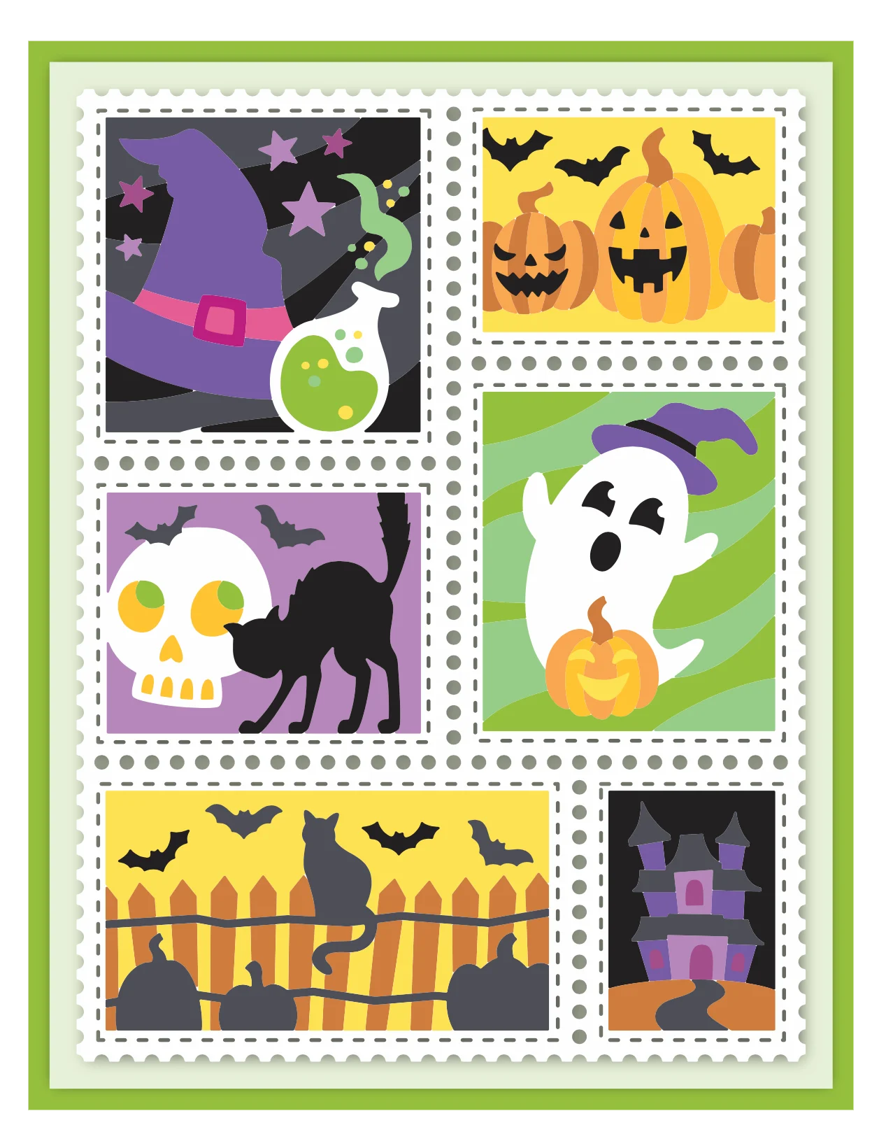 Description Picture 5 of itemChristmas Word Postcard Road Background Clear Stamps Cutting Dies Stencil for DIY Making Gift Card Scrapbook 2025 Cozy Corners