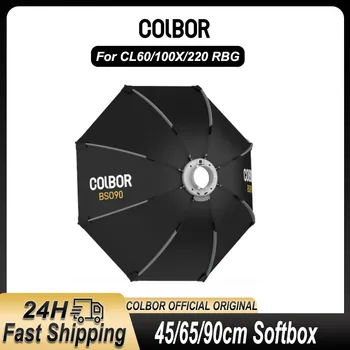 COLBOR Softbox Umbrella Light Box Speedlite Flash Light Photography Studio Accessories 45cm 65cm 90cm for CL60 CL100X Wonder w60