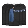 5PCS Dustproof Clothing Covers Waterproof Clothes Dust Cover Coat Suit Dress Protector Hanging Garment Bags Closet Organizer 2