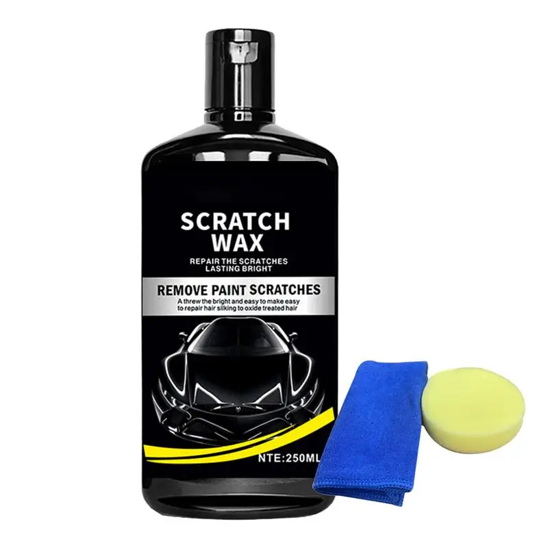 

Car Polishing Kit 250ml Powerful Polishing Wax For Car Easy To Apply Scratch Remover For Removing Light Scratches Automobile