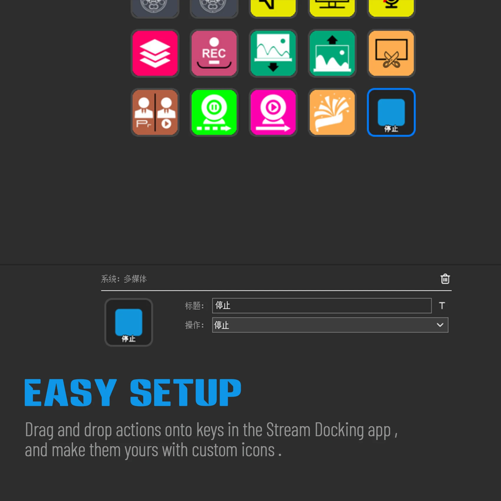 StreamDeck Mini Visual Keyboard 15Keys Stream Deck LCD Button Live Content Creation Controller Custom Button For Win/MacOS Gifts 2 StreamDeck Mini Visual Keyboard 15Keys Stream Deck LCD Button Live Content Creation Controller Custom Button For Win/MacOS Gifts - Image 2