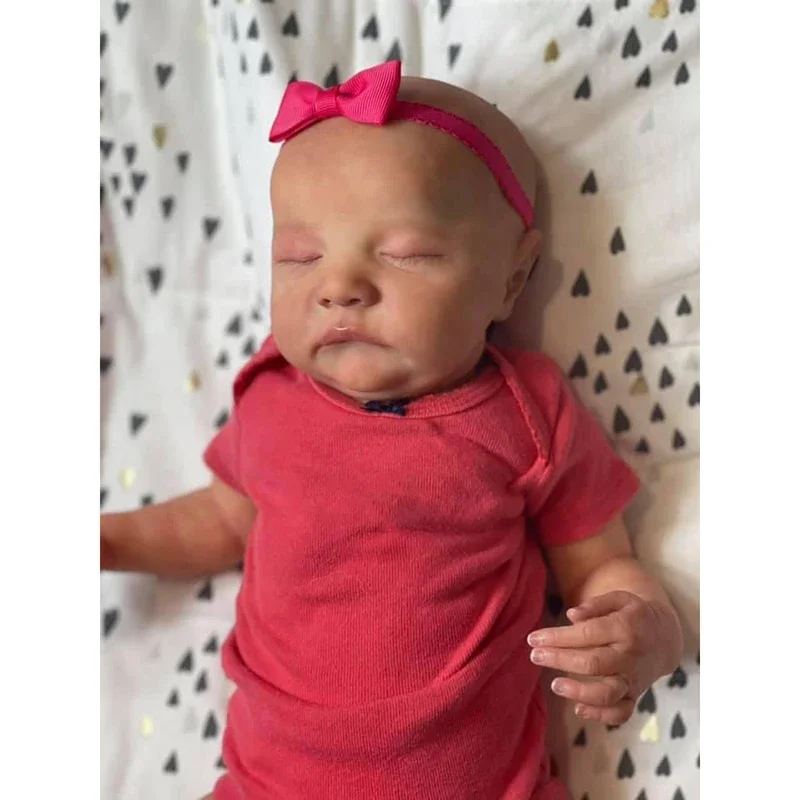 49Cm Bebe Doll Reborn Baby Levi Realistico Corpo Morbido Flessibile Disegno A Mano Capelli Coccole Baby Doll Compleanno Regalo Di Natale
