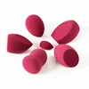 Burgundy Makeup Sponge Blender - Ultra-Soft Latex-Free Beauty Cosmetics Blending Tools 1