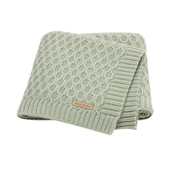 Ultra-Soft Baby Blanket | Lightweight Knit Throw (82W1198)
