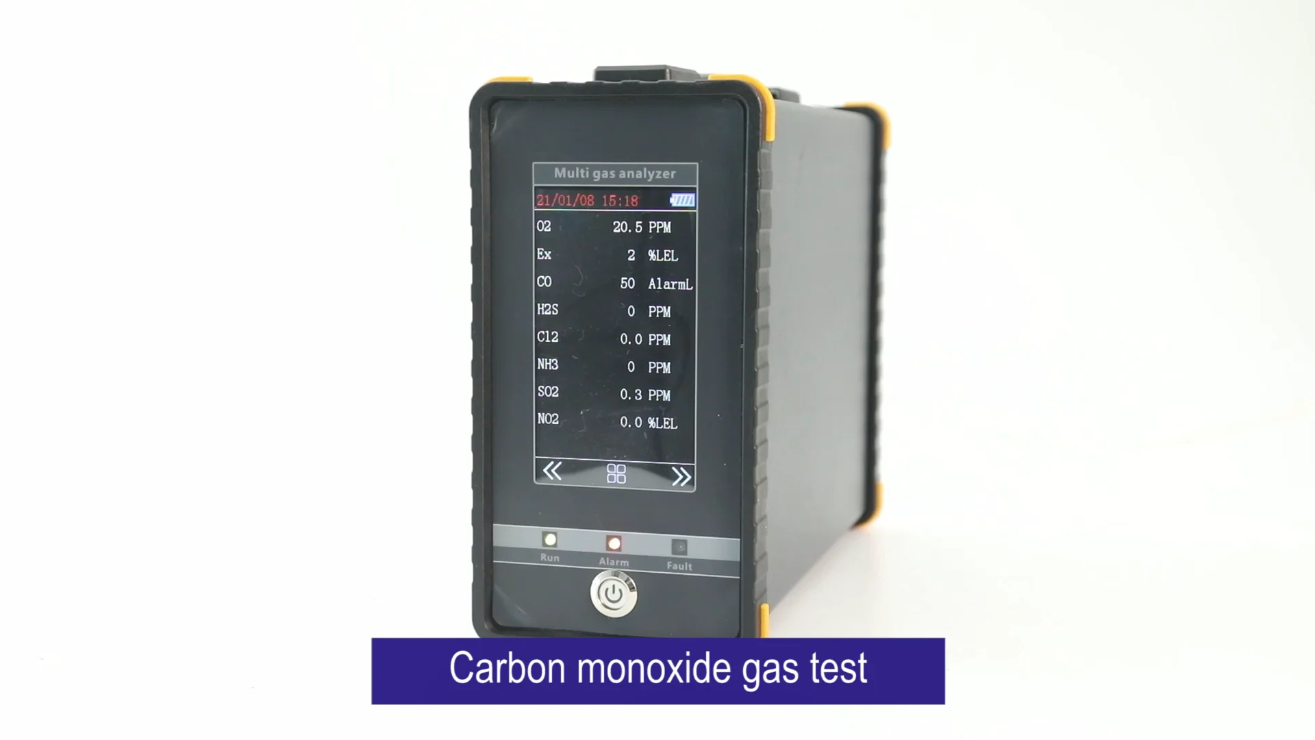 

16 in 1 Portable Flue Gas Analyzer,Co Nox O2 H2s Gas Detector