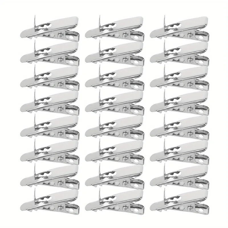 50PCS/100PCS Mini Metall Clips Weihnachten Blume Feste Clip für Weihnachten Baum Neue Jahr Party Dekoration eisen Cilp Festliche Party Zubehör – Detail 2