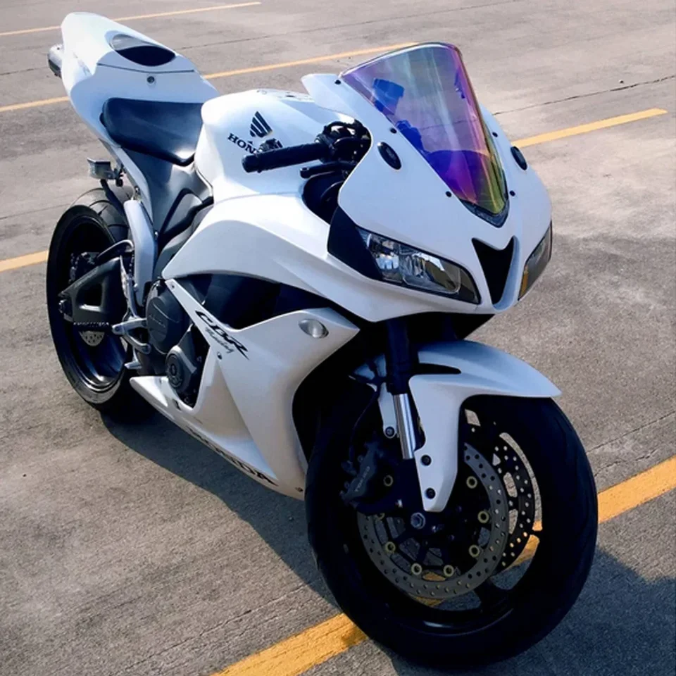 Pare-brise Double Bulle Pour Honda CBR600RR 2007-2012 - Déflecteur ABS Transparent | Accessoire Moto Protection Vent